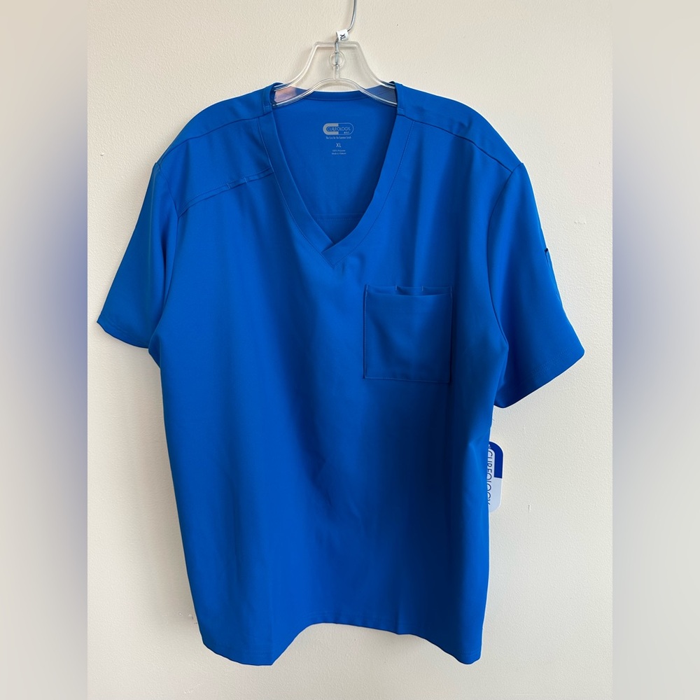 Koi Cureology Royal Blue Scrub Top
